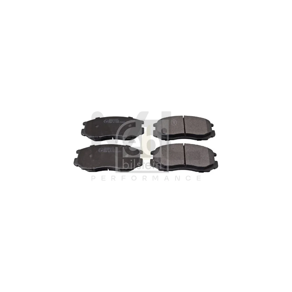 Febi Bilstein 116303 Brake Pad Set Front Axle, With Acoustic Wear Warn