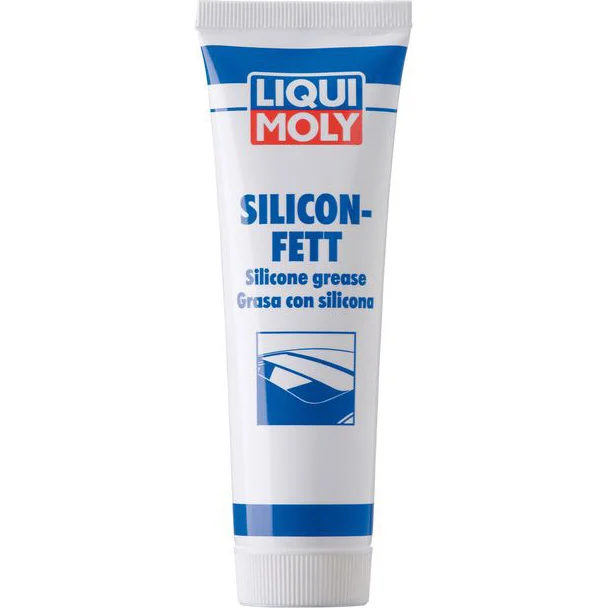 Liqui Moly Silicone Grease Transparent Perfect for Metal on Plastic Applications (100g)