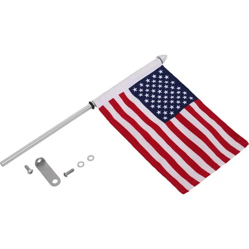 Show Chrome Flag Pole